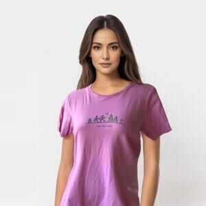 Life Is Good Tee For Two Golf Pink T-Shirt